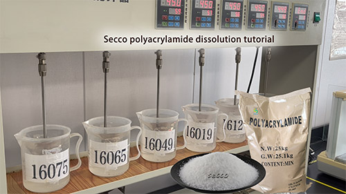 Polyacrylamide (PAM) nan pwosesis doul&egrave; minal: seleksyon ak ef&egrave;