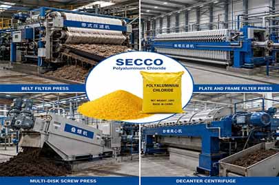 Guid pou eleksyon ak moléction pou Chloride Polyaluminium nan déwatering Sludge