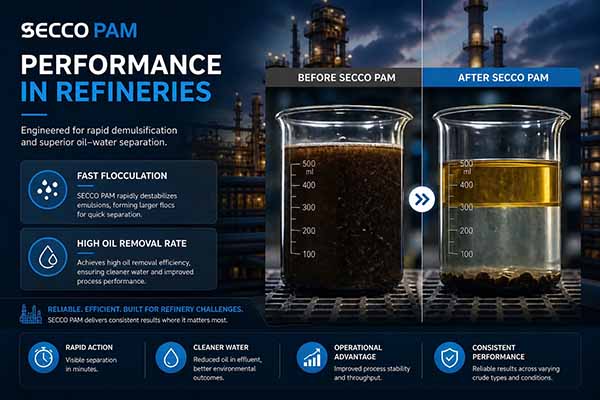 Breaking the Emulsified Oil Barrier – Key Technical Analysis of Polyacrylamide in Oily Wastewater Treatment and Oil‑Water Separation