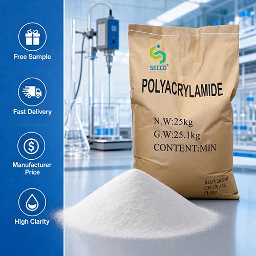 Aplikasyon Kle de Polyacrylamide nan Tretman Efisif de mezi kap tonbe ak separe dlo